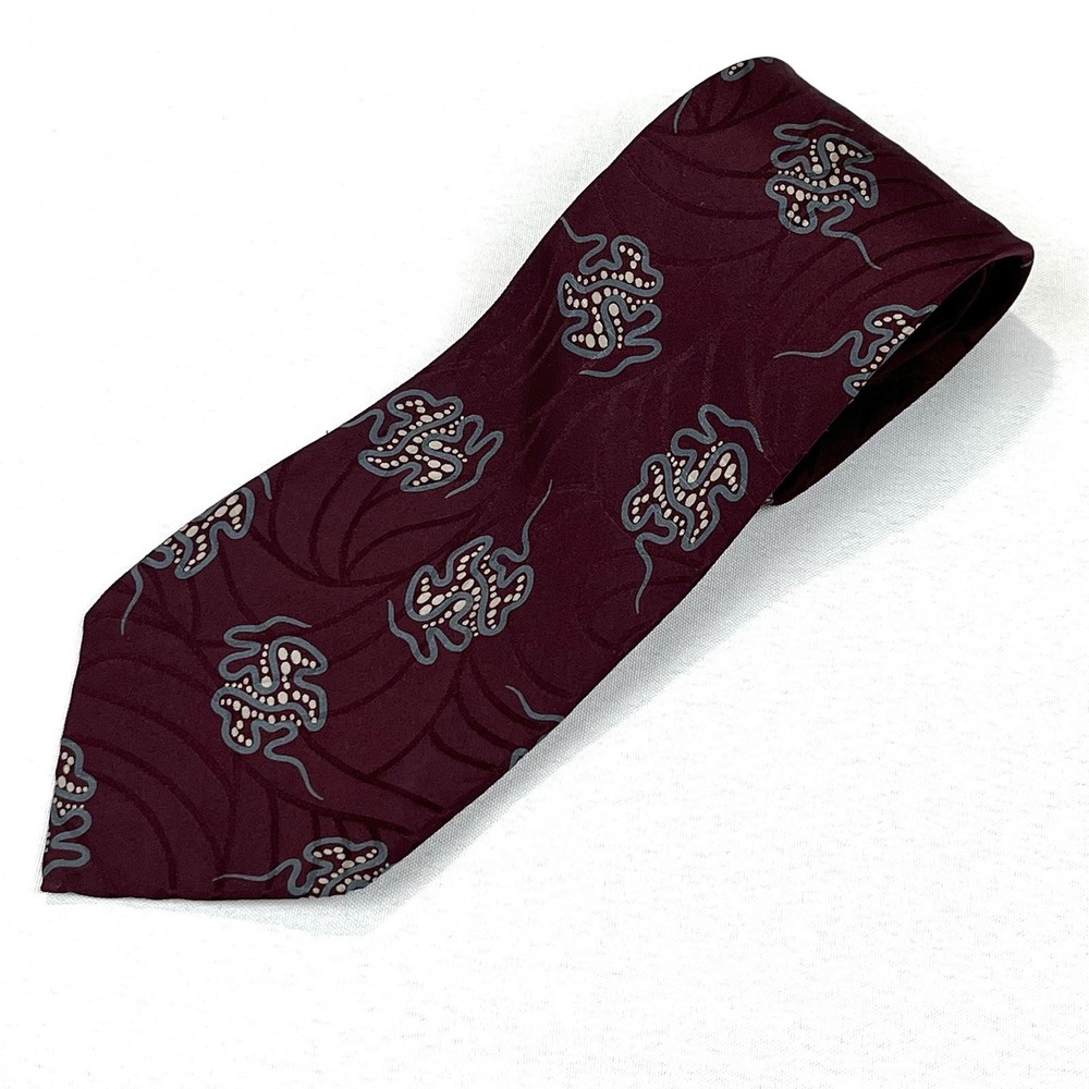 GIORGIO ARMANI‎ Cravatte Mens Silk Necktie ITALY Designer Floral